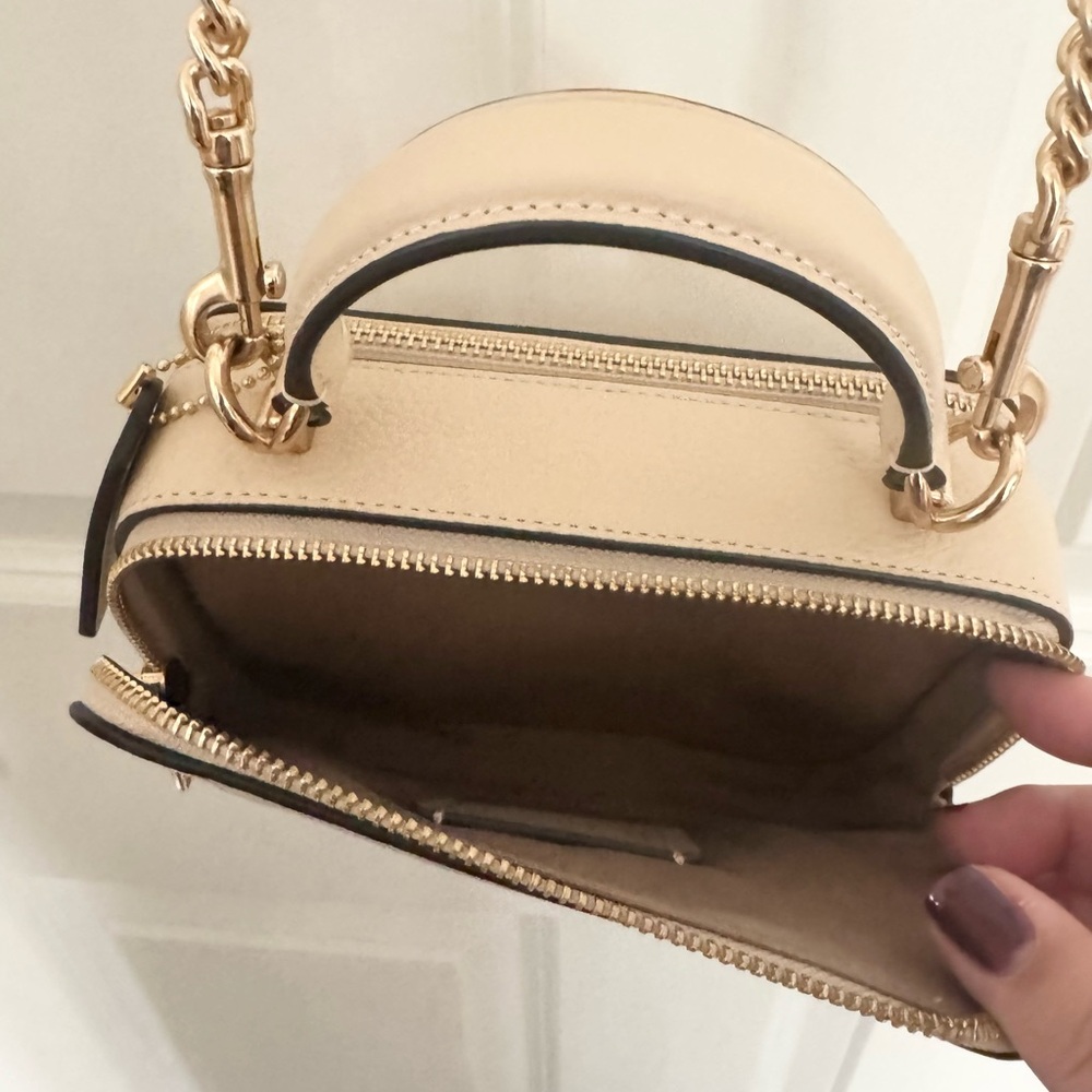 Coach Cream and Black Tom Wesselman Crossbody Bag - Picture 4 of 5